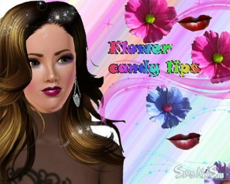 Помада Flower Candy для Sims3