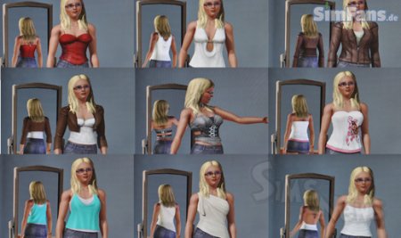5 CAS скринов из Sims 3 "В сумерках" от SimFans