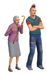6 Рендеров The Sims 3 Все возрасты