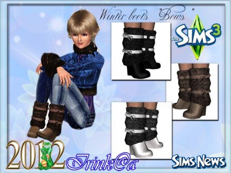 Сапожки для Sims 3