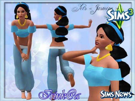 Сет "Жасмин" для Sims 3