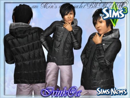 2 варианта мужской куртки для Sims 3