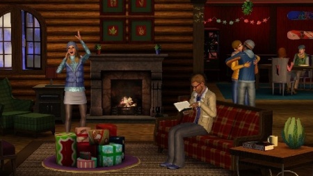 Зимняя страна чудес в The Sims 3 Seasons