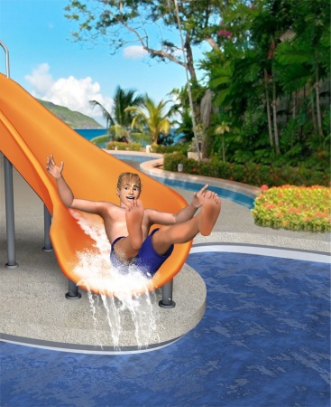 Рендер и обложка The Sims 3 Райские острова