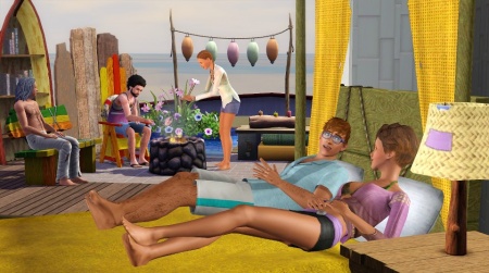 Скриншоты набора "Остаться в живых" из The Sims 3 Райские острова Limited Edition