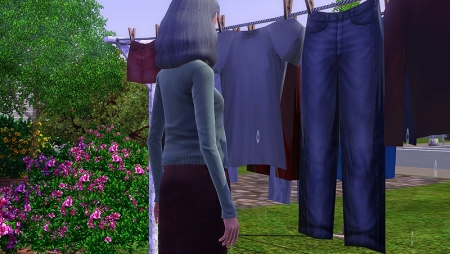 Стиральные машины в The  Sims 3 и стирка