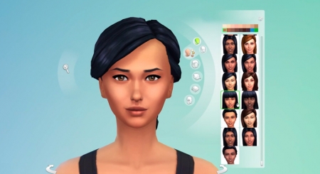 Прически в The Sims 4