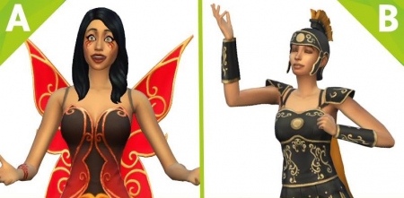 Костюмы  The Sims 4 жуткие вещи. Какой больше нравится?