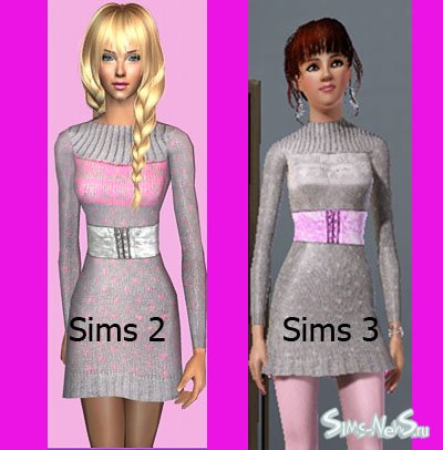 Преобразование одежды из Sims 2 для Sims 3 с помощью Workshop