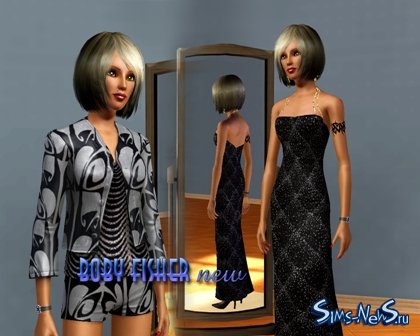 "Sims New City Family Pack-Boby Fisher"
