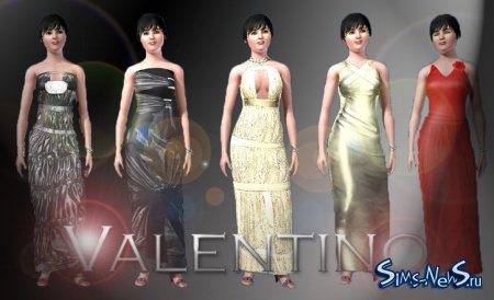 Коллекция платьев "Valentino"