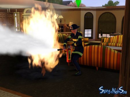The Sims 3 Карьера - Пожарный