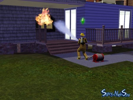 The Sims 3 Карьера - Пожарный