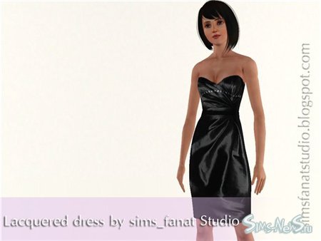 Вечернее платье для Sims 3 от Sims_fanat