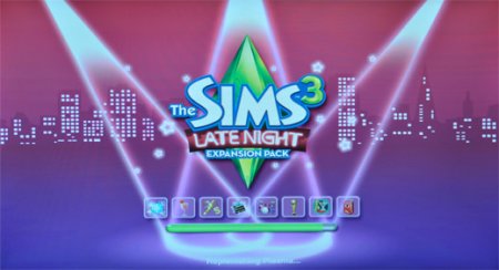 Загрузочный экран дополнения The Sims 3 "В сумерках"