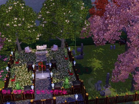 Сад цветущей вишни от ЮлииКолобок