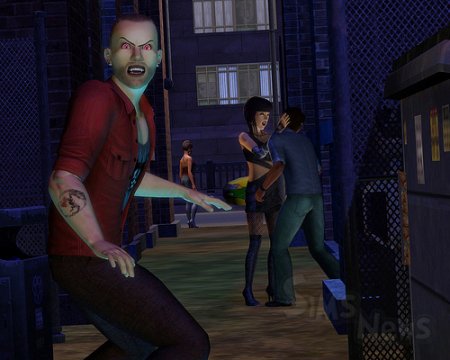 Один разозленный вампир - Sims 3 "В сумерках"