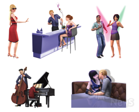 Рендеры The Sims 3 В сумерках
