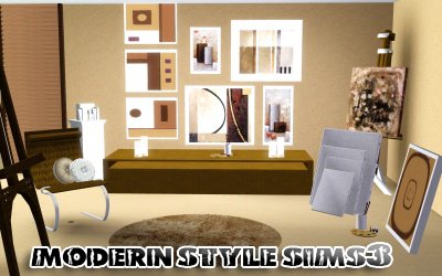 Студия художника  для Sims 3