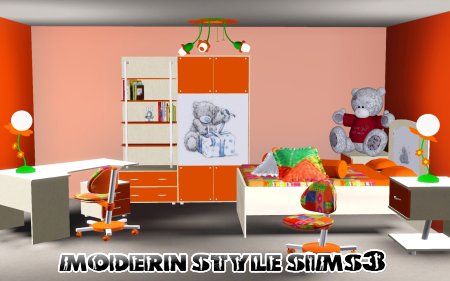 Детская комната Laura (Newmesh)  для Sims 3