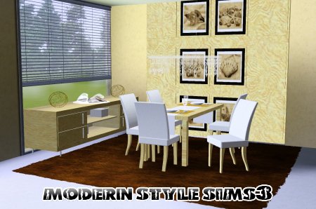 Столовая для Sims 3