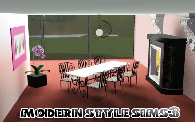 Столовая для Sims 3