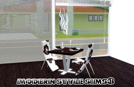 Столовая "Modern" (Newmesh)  для Sims 3