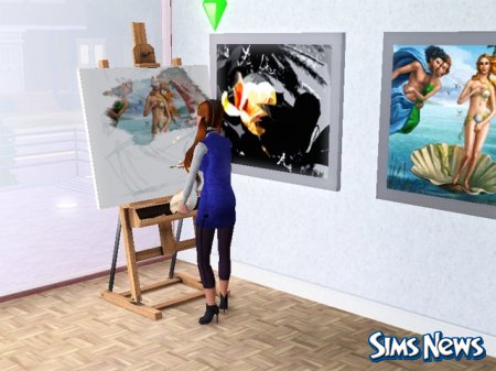 The Sims 3 Карьера - Художник