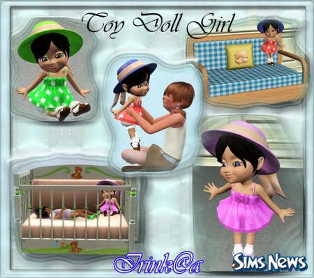 Кукла для Sims 3