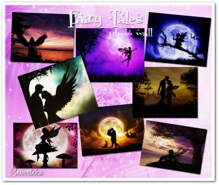 Сет картин и фотообоев "Fairy Tales" для Sims3