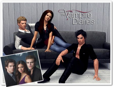 Симы для The Sims  3 - Персонажи The Vampire Diaries