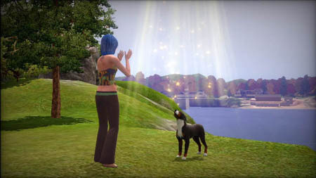 Силы Кармы в The Sims 3 Питомцы (для консолей)