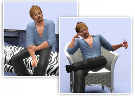 Брэд Питт (Brad Pitt) для Sims 3