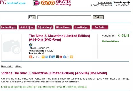 6 дополнениe  для Симс 3 - The Sims 3 Showtime