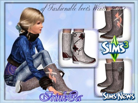 Валенки для Sims 3
