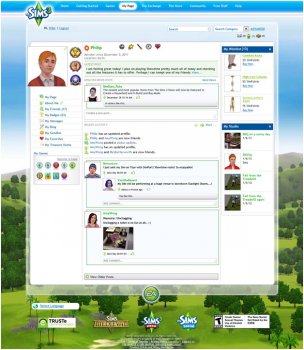 Изменения на  официальном сайте The Sims 3