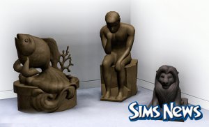 Навык скульптуры в Симс 3 Карьера