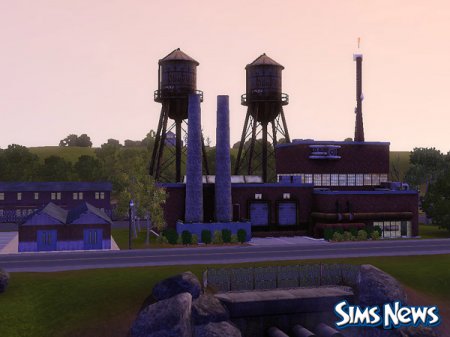 Твинбурк - новый городок в мире The Sims 3