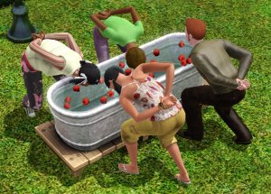 Об осени в The Sims 3 Времена года