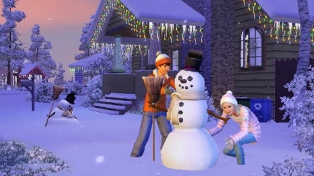 Зимняя страна чудес в The Sims 3 Seasons