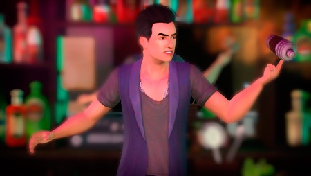 Навык смешивания напитков в The Sims 3 В сумерках