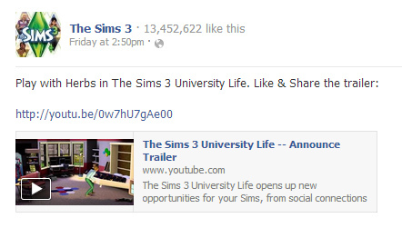 Слухи: Ростоман в Sims 3 Студенческая жизнь?