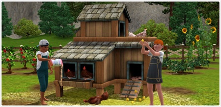 Набор "Жизнь в деревне" в магазине The Sims 3 Store