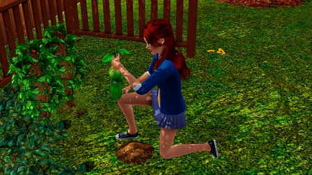 Плантсим в The Sims 3 Студенческая жизнь