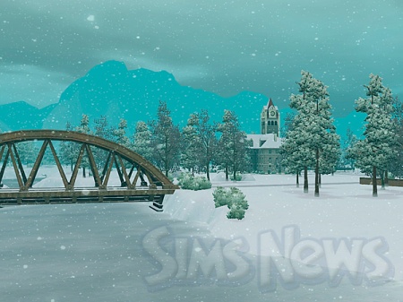 Зима в The Sims 3 Времена года (Подробный обзор)