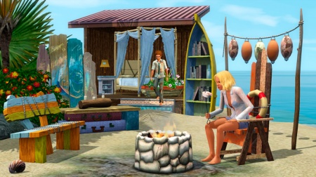 Скриншоты набора "Остаться в живых" из The Sims 3 Райские острова Limited Edition