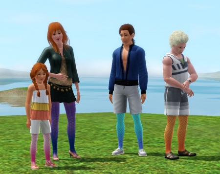 Подробности о русалках в The Sims 3 Райские острова
