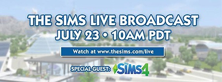 23 июля  следующий  видео-чат с разработчиками The Sims 3