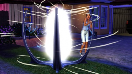 Скриншоты: The Sims 3 В будущее и The Sims 3 Кино