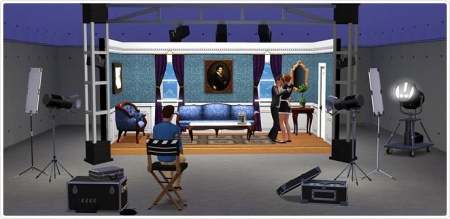 "Набор режиссера: больше магии кино" - бонус за предзаказ The Sims 3 Кино